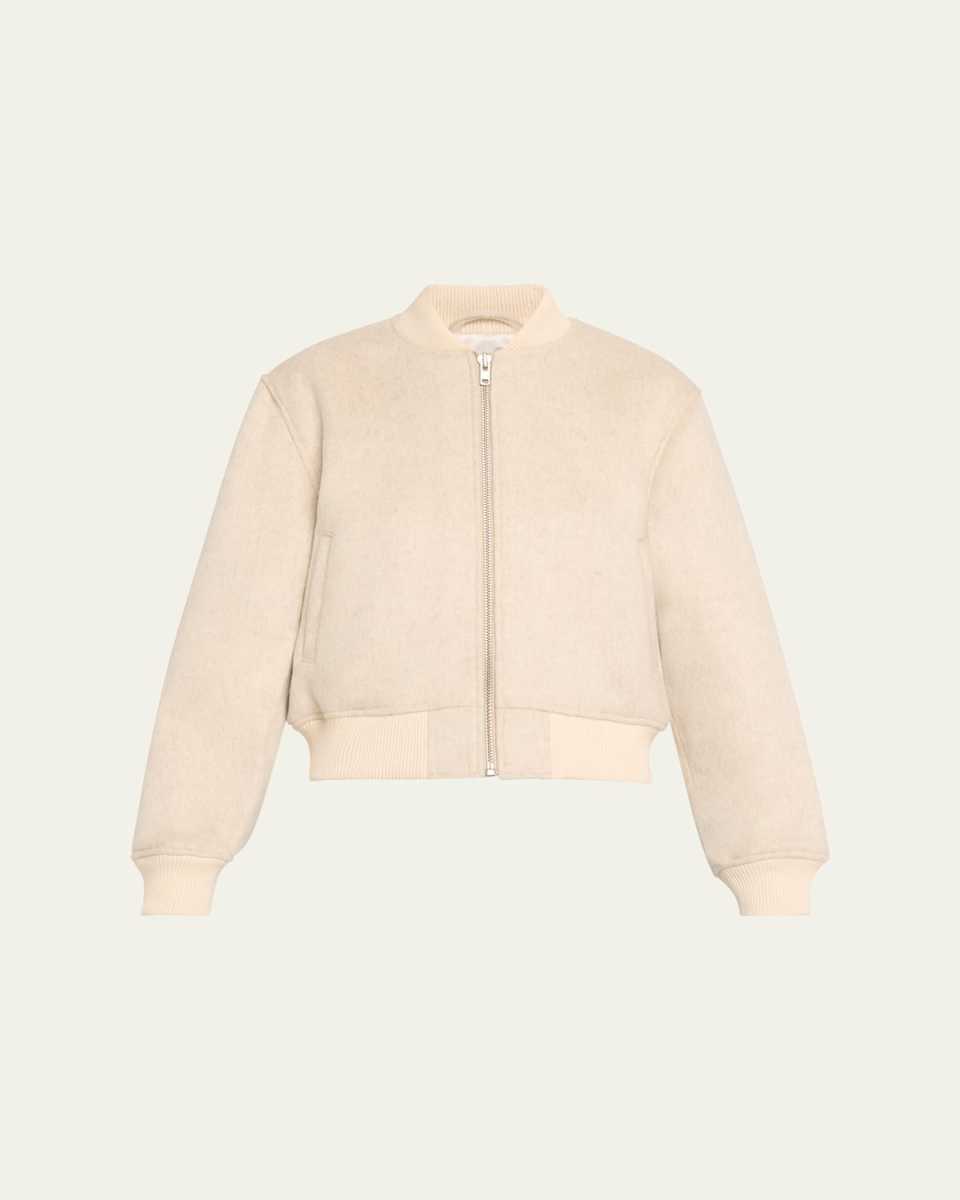 Wool Bomber Jacket